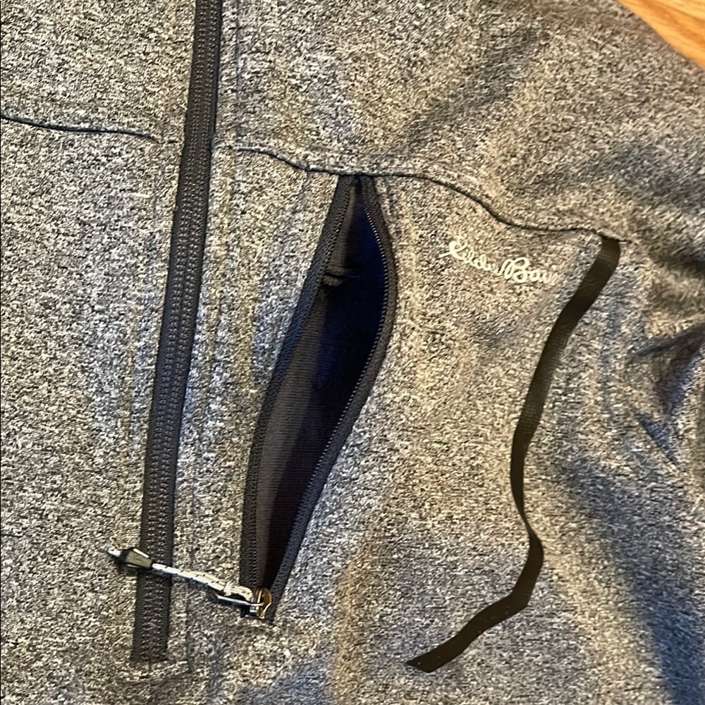 Eddie Bauer Charcoal Gray Quarter-Zip First Ascent Men’s S - Picture 5 of 12